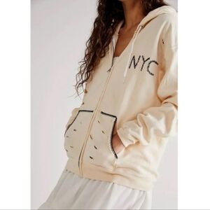 Tricia Fix × Free People Stitch Hoodie XL